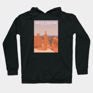 Bryce Canyon National Park, Utah Travel Poster Hoodie